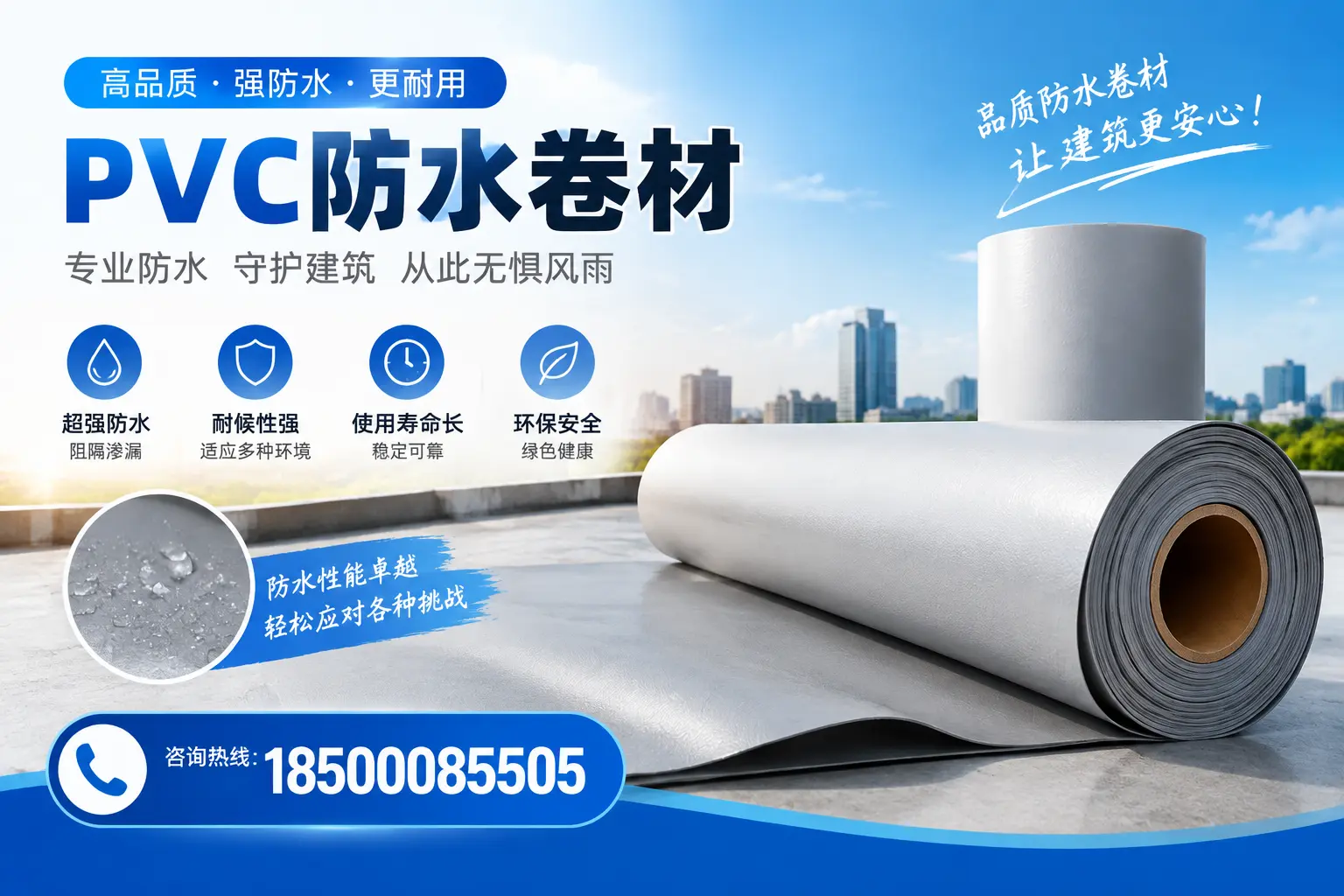 如何选择高质量的PVC防水卷材？洛阳消费者必看指南